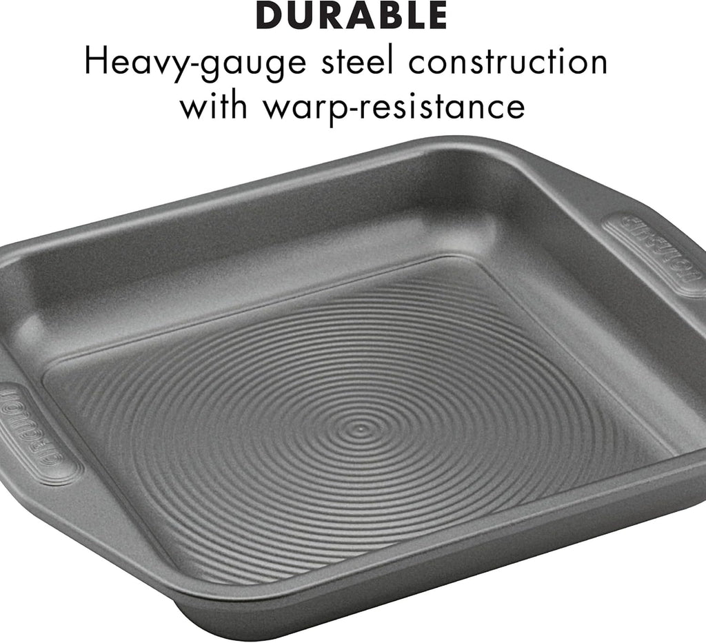 Circulon Total Nonstick Baking Pan with Lid, Rectangle 9 x 13 Inch, Gray R14278