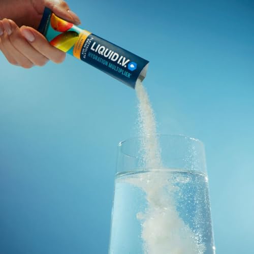 Liquid I.V. Hydration Multiplier Lemon Lime Electrolyte Powder Drink Mix, 16 Servings K2401