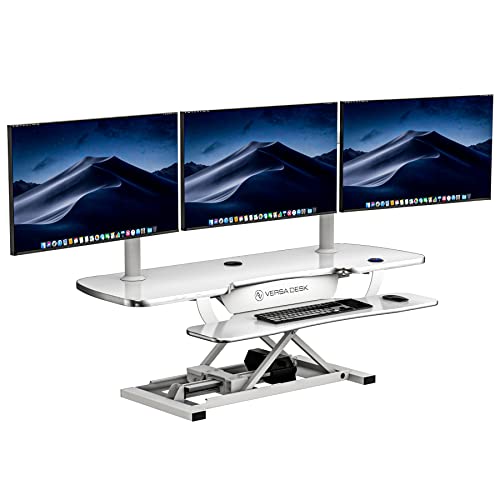 VERSADESK PowerPro™ 36 Inch Electric Standing Desk Converter, Black H627