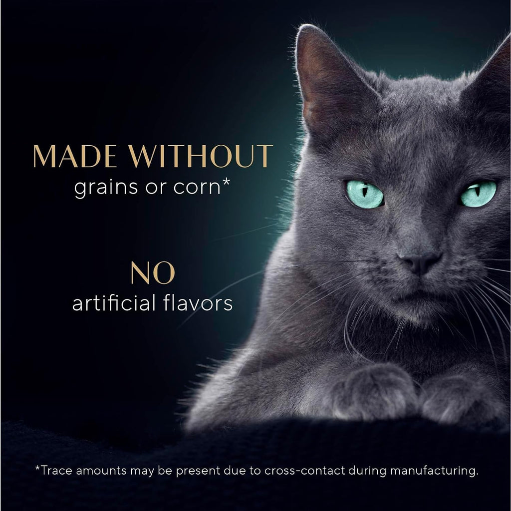 Sheba Perfect Portions Cuts in Gravy Wet Cat Food Trays, Salmon Trout & Tuna Variety Pack E407