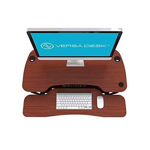 VERSADESK PowerPro™ 36 Inch Electric Standing Desk Converter, Black H627