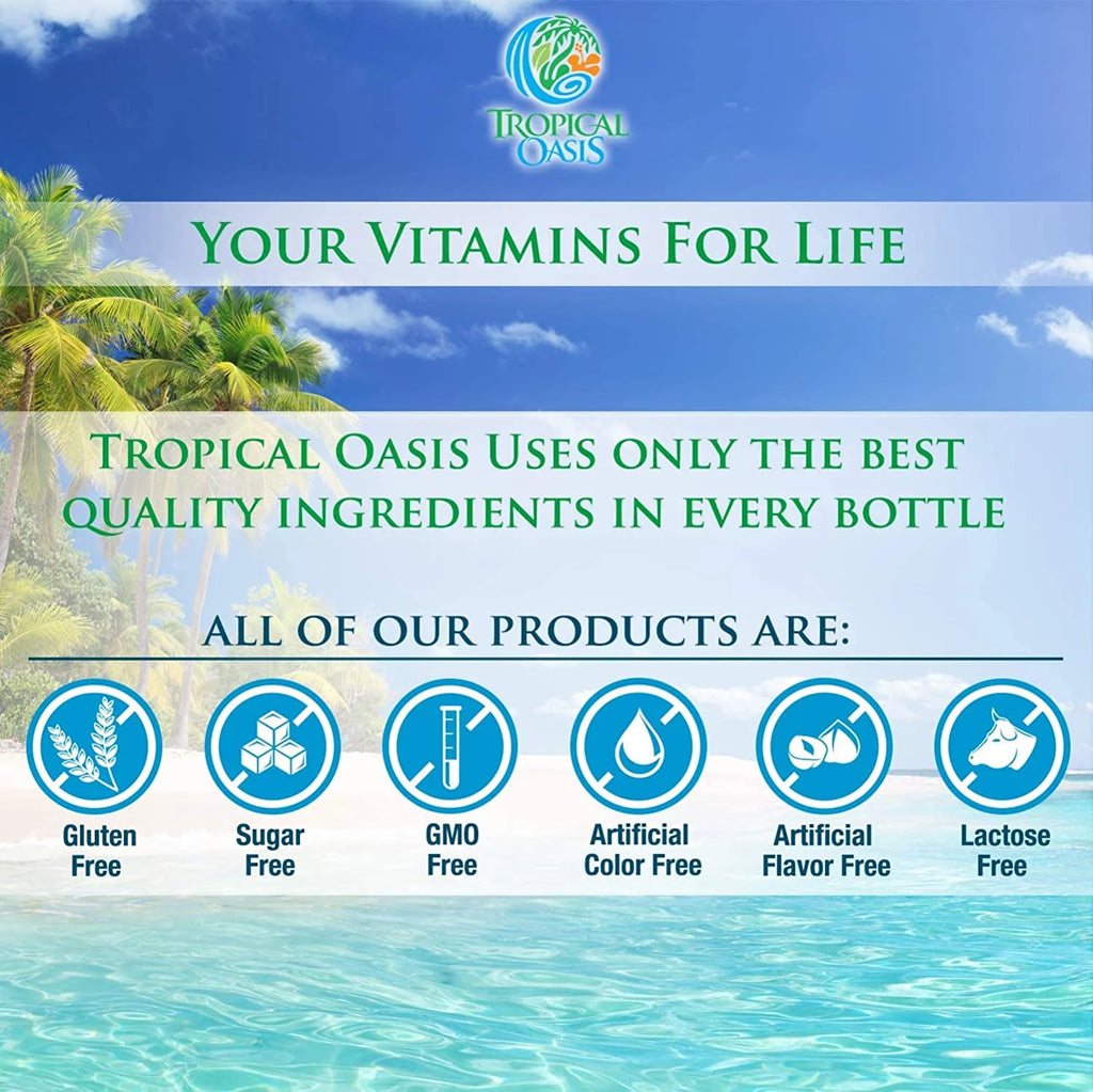 Tropical Oasis Mega Premium Multi-Vitamin 32 fl oz Liquid B721090