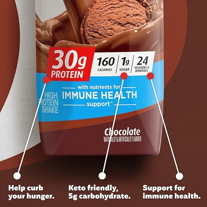 Premier Protein Cafe Latte Shake, 30g Protein, 11 fl oz, 12 Pack A19679
