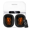 MOUNTRAX Foot Massager Machine with Heat, Gifts for Women Men, Shiatsu Foot Massager with Remote Control, Deep Kneading and Soothing Heat, Fits Feet Up to Men Size 12 (Black)