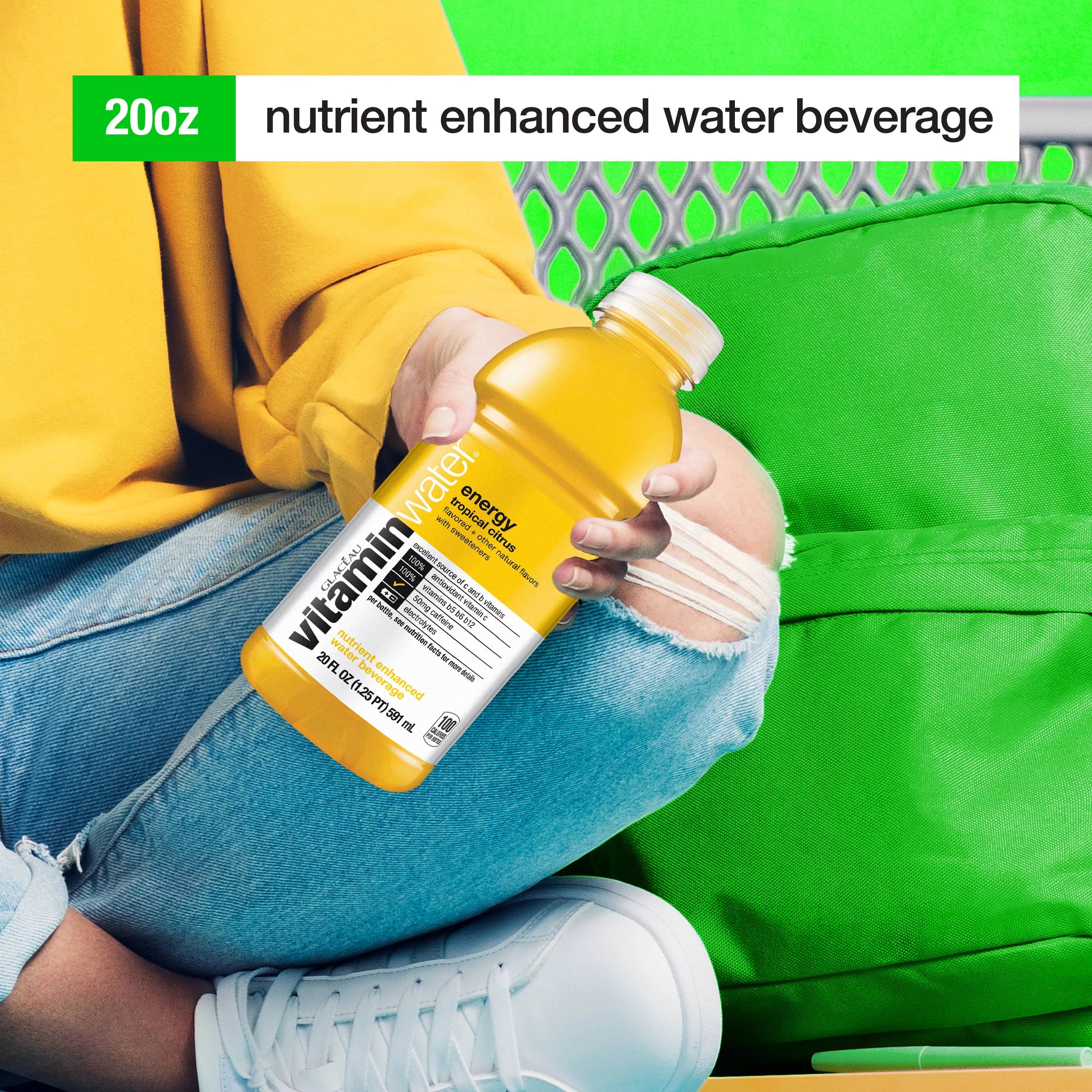 Tropical Citrus Vitaminwater, 20 Fl Oz, 12 Count P7520