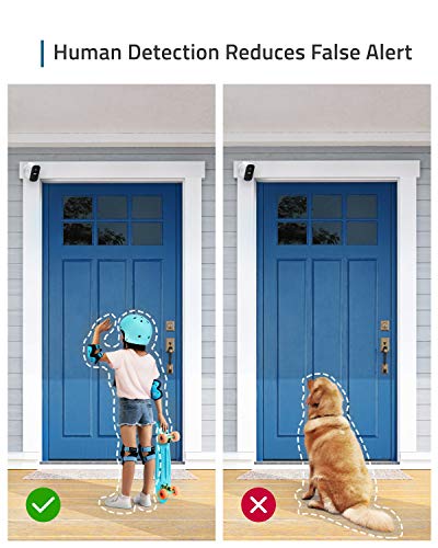 eufy Security eufyCam 2C 4-Cam Kit Wireless Home Security System, 180-Day Battery, HomeKit Compatible Z163334
