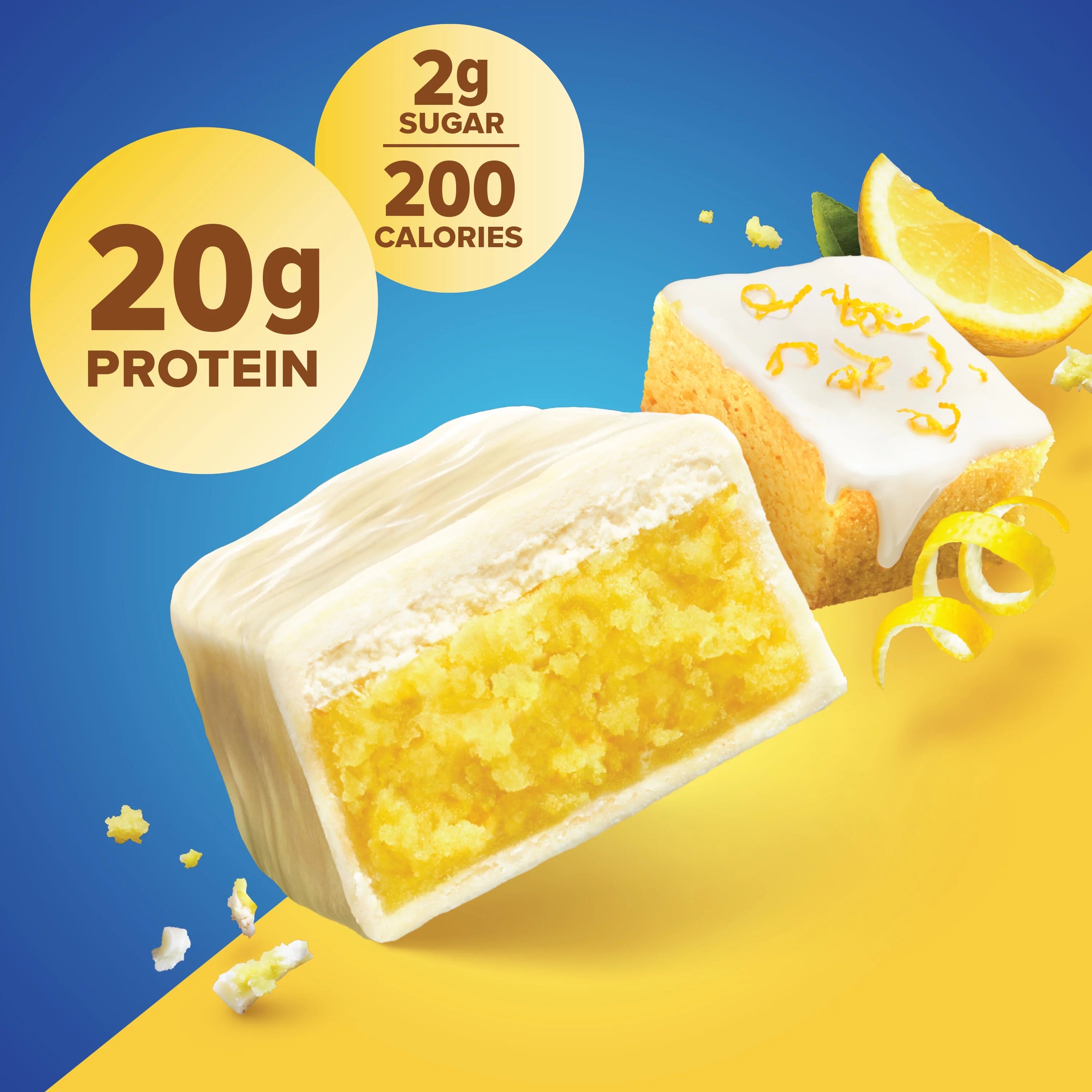 Pure Protein Bars Lemon Cake 20g Protein Gluten Free 6 Ct G6486
