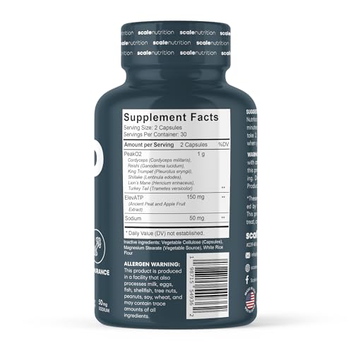 Build Muscle Builder Supplement for Men & Women, 60 Capsules T30219