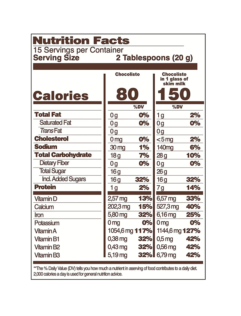 Chocolate Powder Drink Mix, 10.5 oz (Pack of 4) N897
