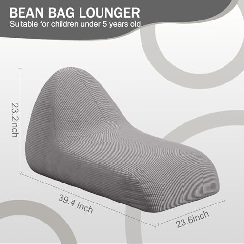 COMAX Unicorn Bean Bag Chair for Kids with Filler, Pink H562644