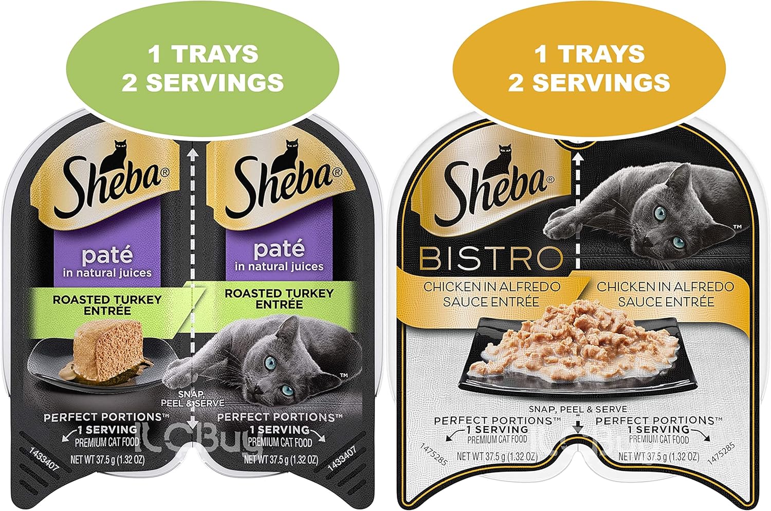 Sheba Perfect Portions Cat Food Variety Bundle with Toy and Booklet P139425