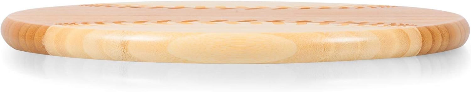 TOSCANA Picnic Time Home Run Baseball Cheese Board Bamboo C331200