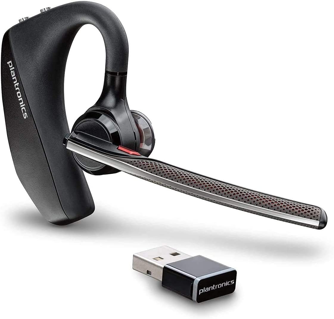 Plantronics Voyager 5200 UC Poly Bluetooth Monaural Headset Noise Canceling A51966