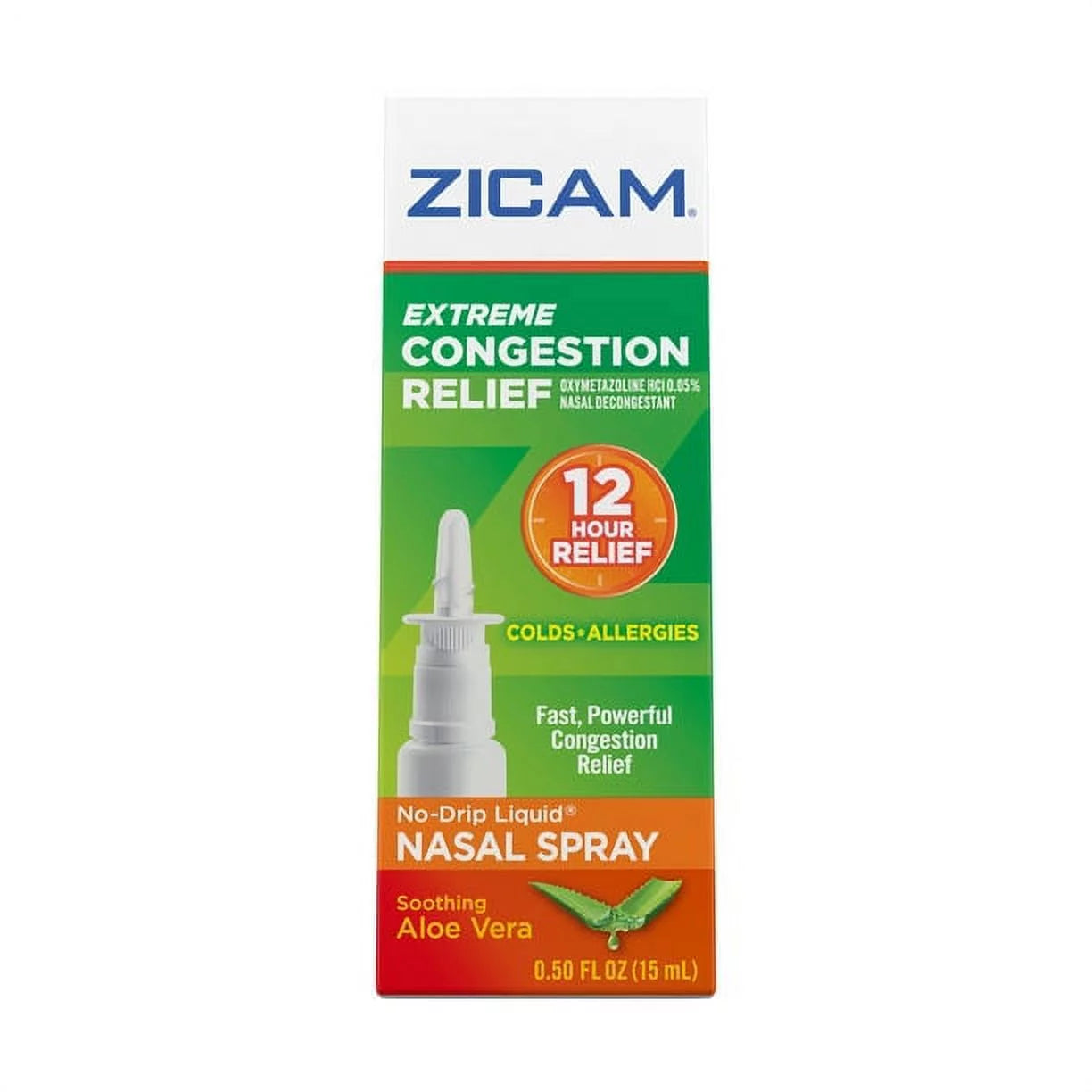 Zicam Extreme Congestion Relief No-Drip Liquid Nasal Spray, 0.5 oz, 4 Pack G9098