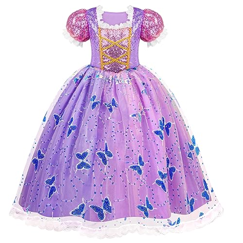 Meland Princess Dresses for Girls Light Up Costume Ages 3-10 C693761