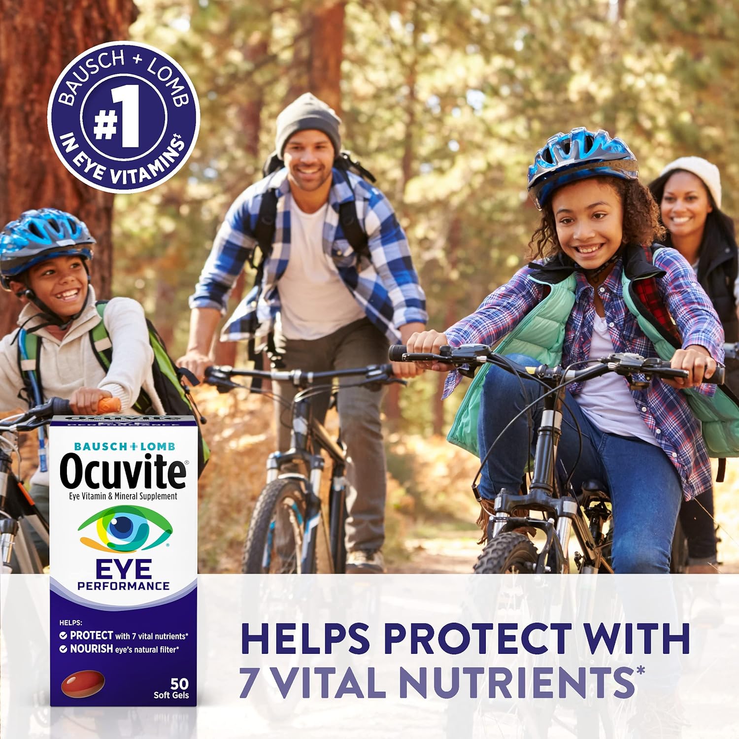 Ocuvite Bausch + Lomb Eye Performance Soft Gels, 30 Count V87566