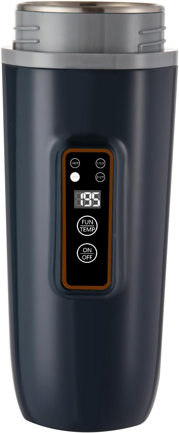 Travel Electric Kettle, Portable Mini with 4 Temperature Controls, 304 Stainless Steel J116