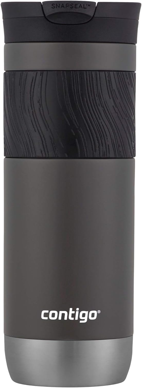 Contigo Byron & Huron Vacuum-Insulated Stainless Steel Travel Mug with Leak-Proof Lid B160096