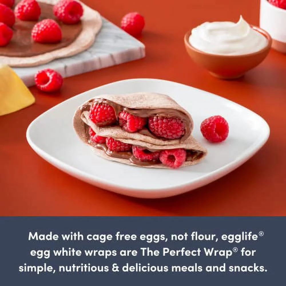 egglife egg white wraps, Sweet Cinnamon, 72 Total Wraps Z7814