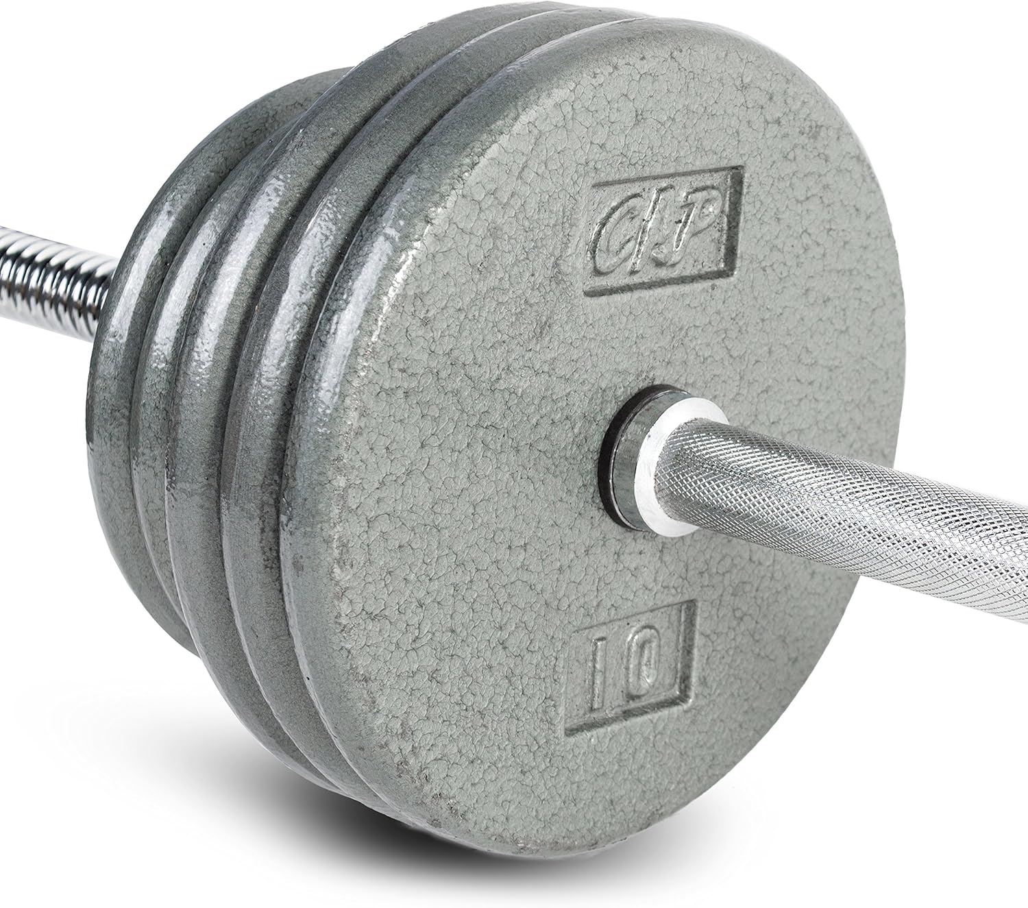 CAP Barbell Standard 1-Inch Weight Set, 100 lbs W972