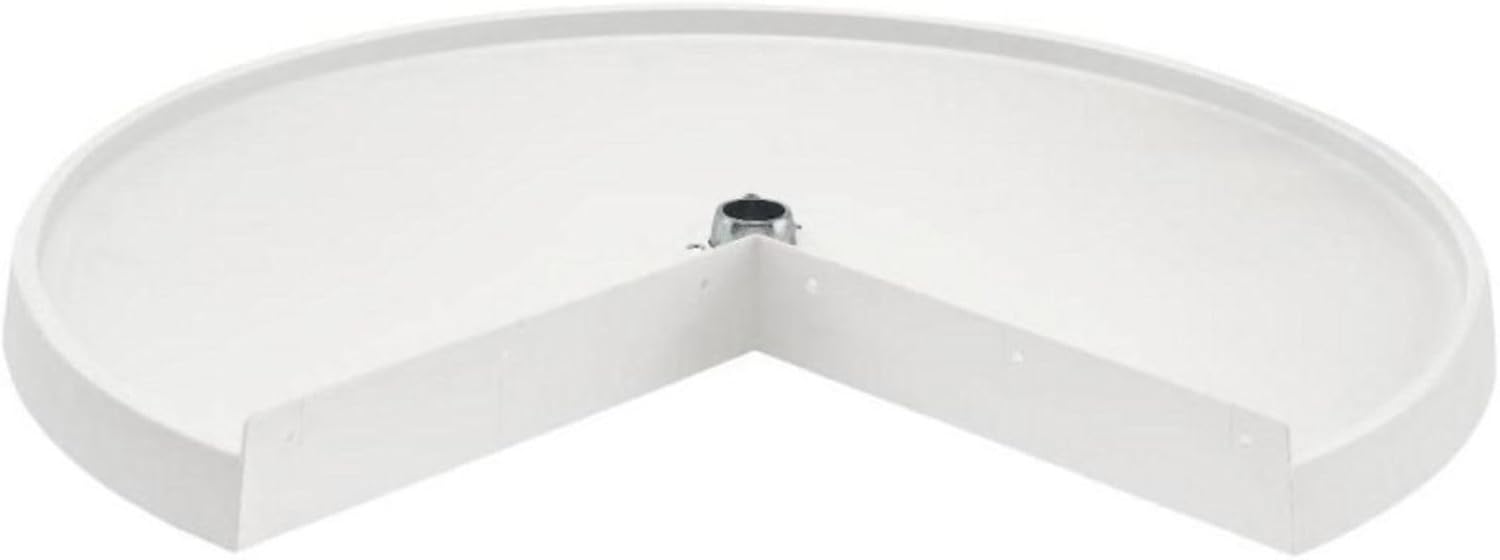 Rev-a-Shelf Pie-Cut-Single Replacement Lazy Susan Shelf - 24" White