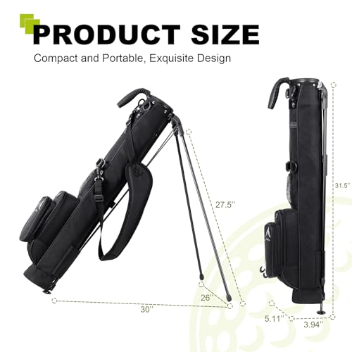 Golf Lightweight Stand Carry Bag for Pitch n Putt, Driving Range, Par 3 Courses P301038