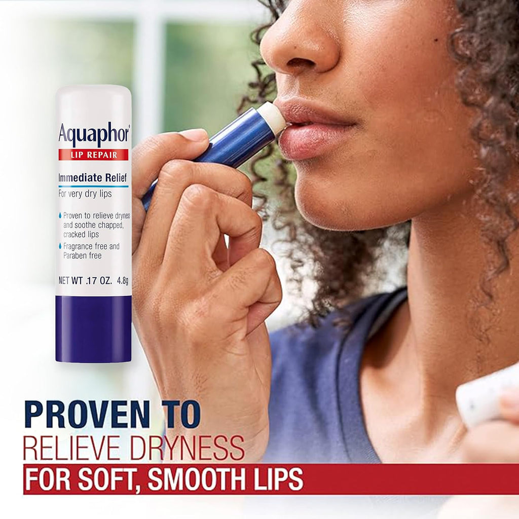 Aquaphor Skin Care Set, Healing Ointment & Lip Repair Balm V8252