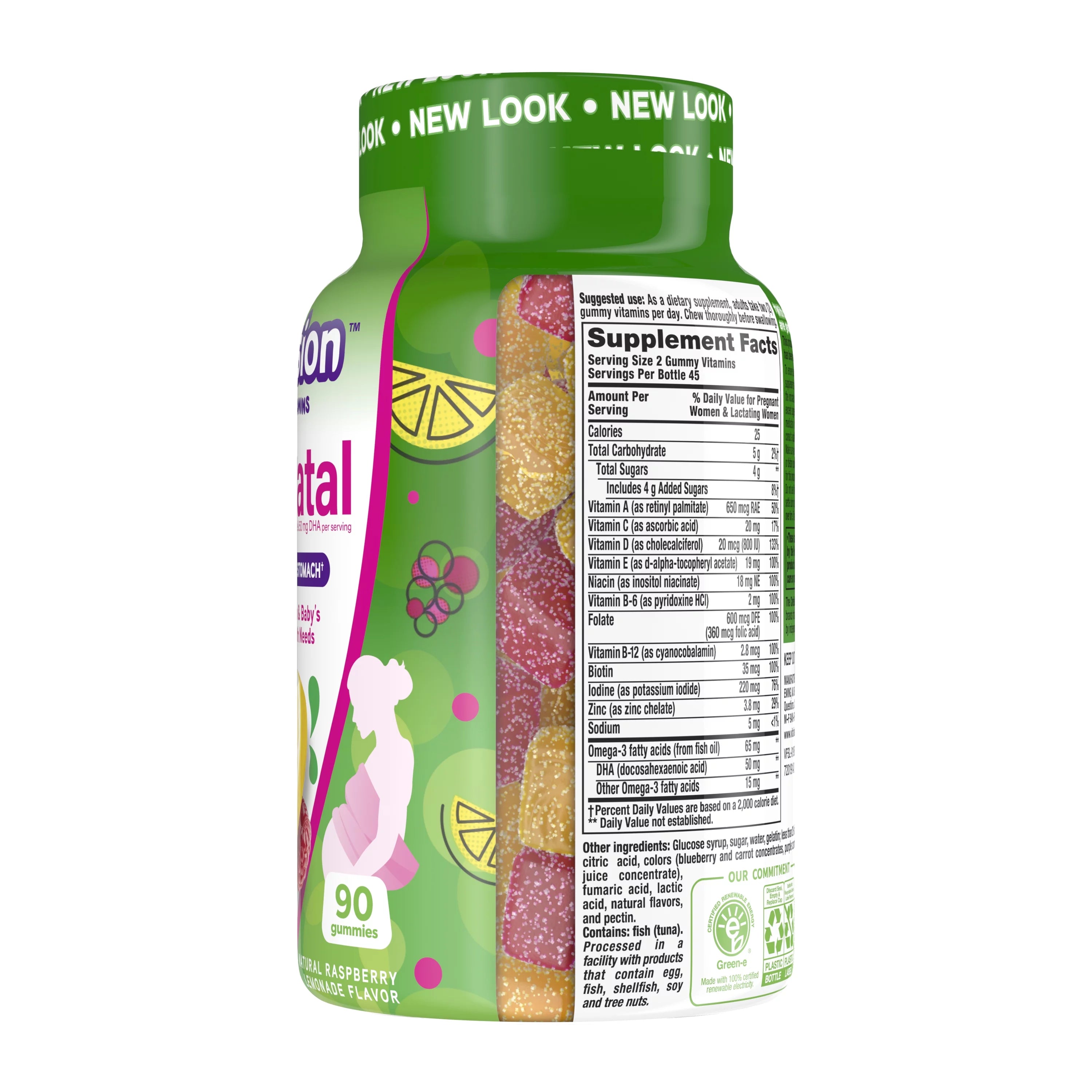 Vitafusion Prenatal Gummy Chews, 90 Count (Pack of 3) K843