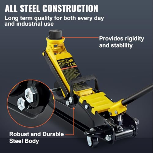 VEVOR 2.5 Ton Low Profile Steel Racing Floor Jack P164