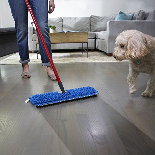 O-Cedar Dual-Action Microfiber Flip Mop with Telescopic Handle C8643
