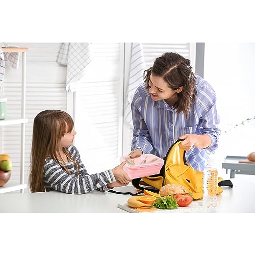 4 Pieces Collapsible Food Storage Containers with Airtight Lids, Green R5428