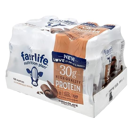 Fairlife Nutrition Plan High Protein Chocolate Shake 30g, 11.5 fl oz, 12 Pack V870