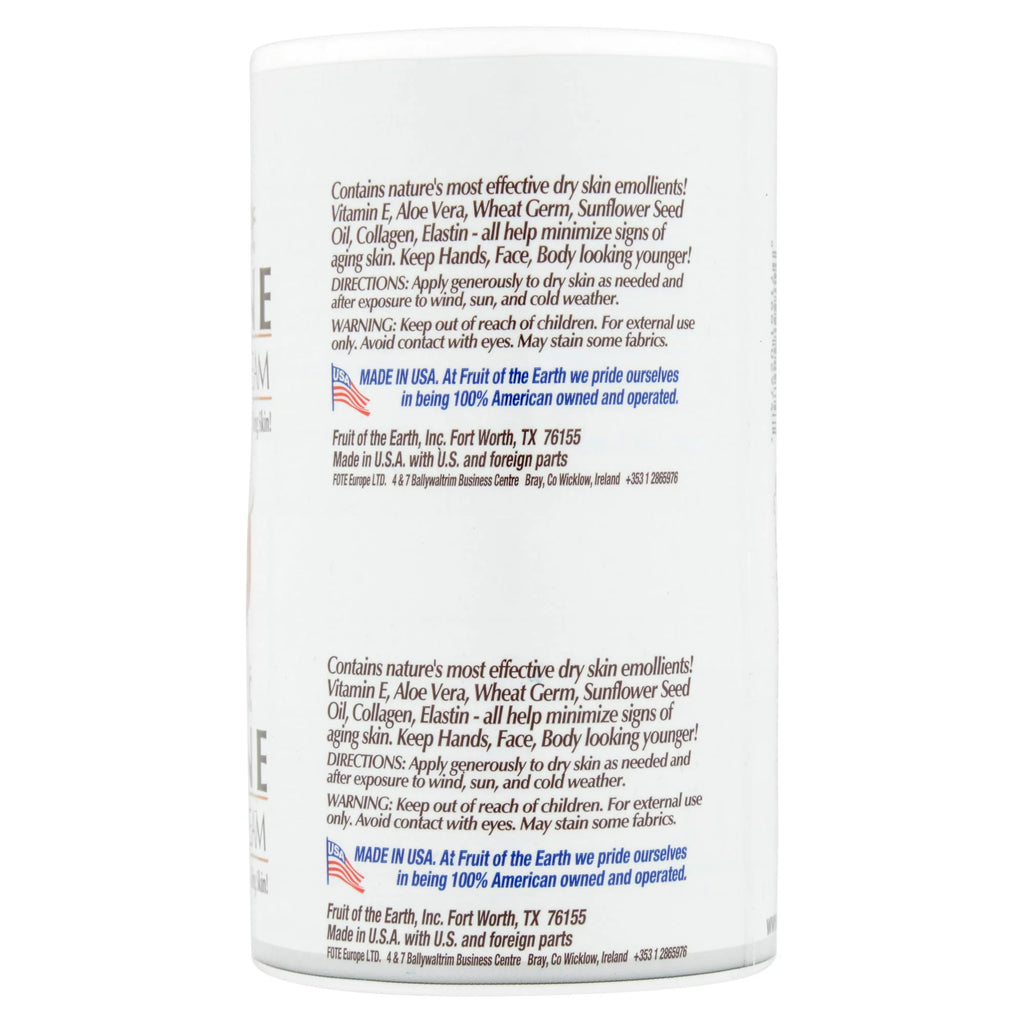 Fruit of The Earth Vitamin-E Skin Care Cream, 4 oz, 6 Pack M7728