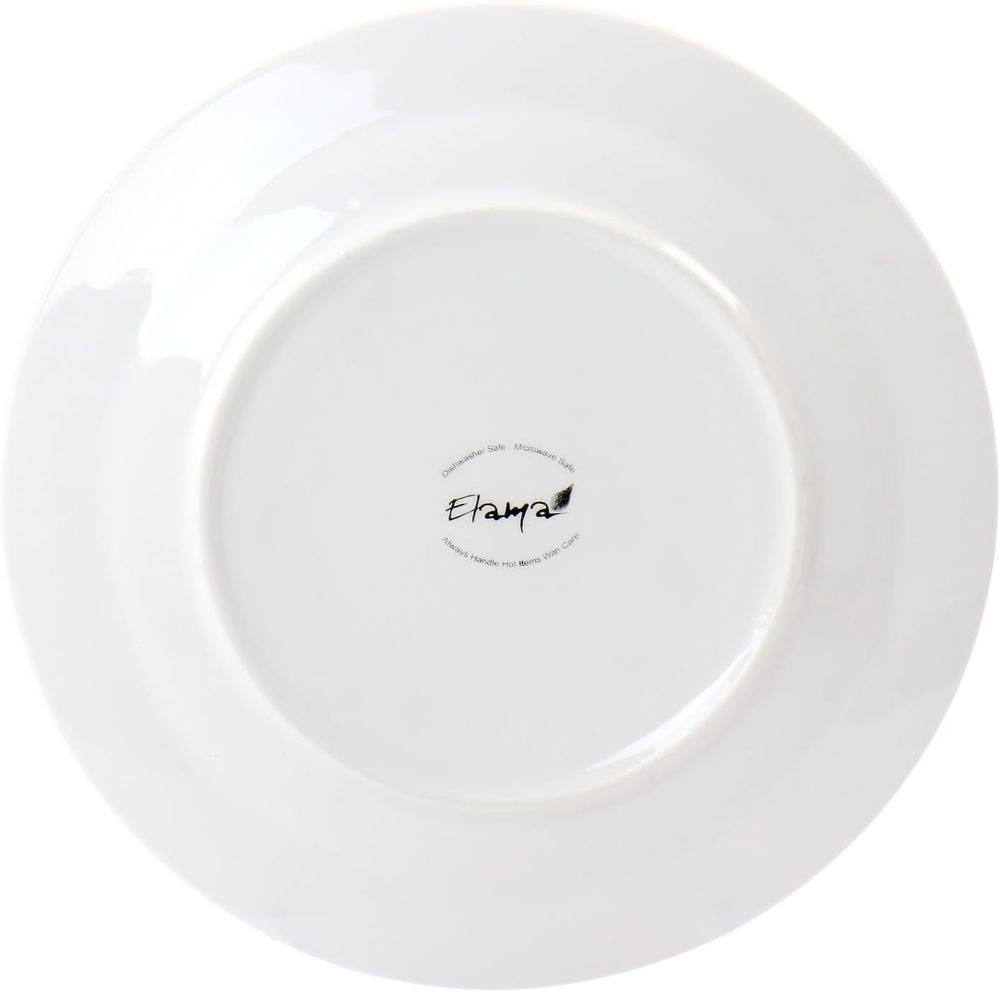 Elama Blue Crush 16 Piece Porcelain Dinnerware Set U7651