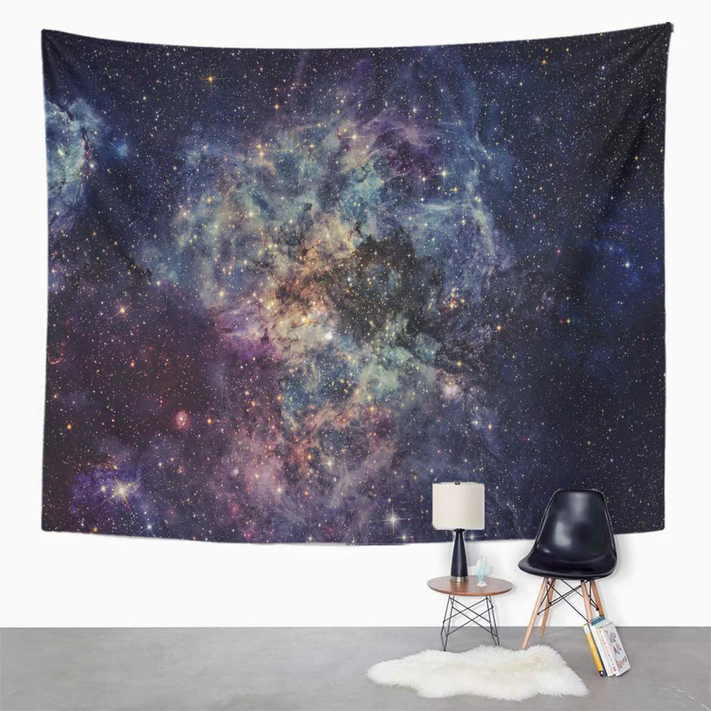 REFRED Nebula Stars Outer Space Tapestry Wall Art Home Decor 60x80 inch X516