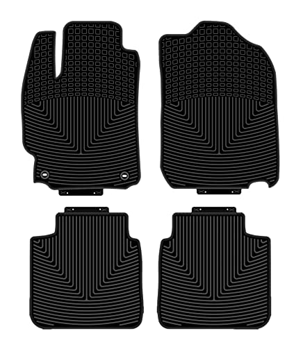 Fits 2018-2024 Toyota Camry Floor Mats Front & 2nd Row Seat Liner Set 3D Custom Fit All-Weather Full Set Liners, Black (All Models)