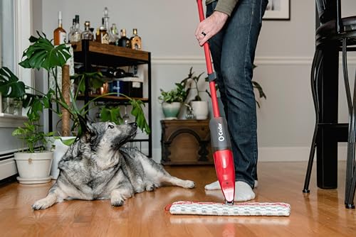 O-Cedar ProMist MAX Spray Mop with 3 Extra Refills, Red R149900