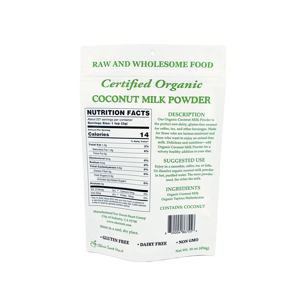Cherie Sweet Heart Organic Coconut Milk Powder (2 Pack) F754