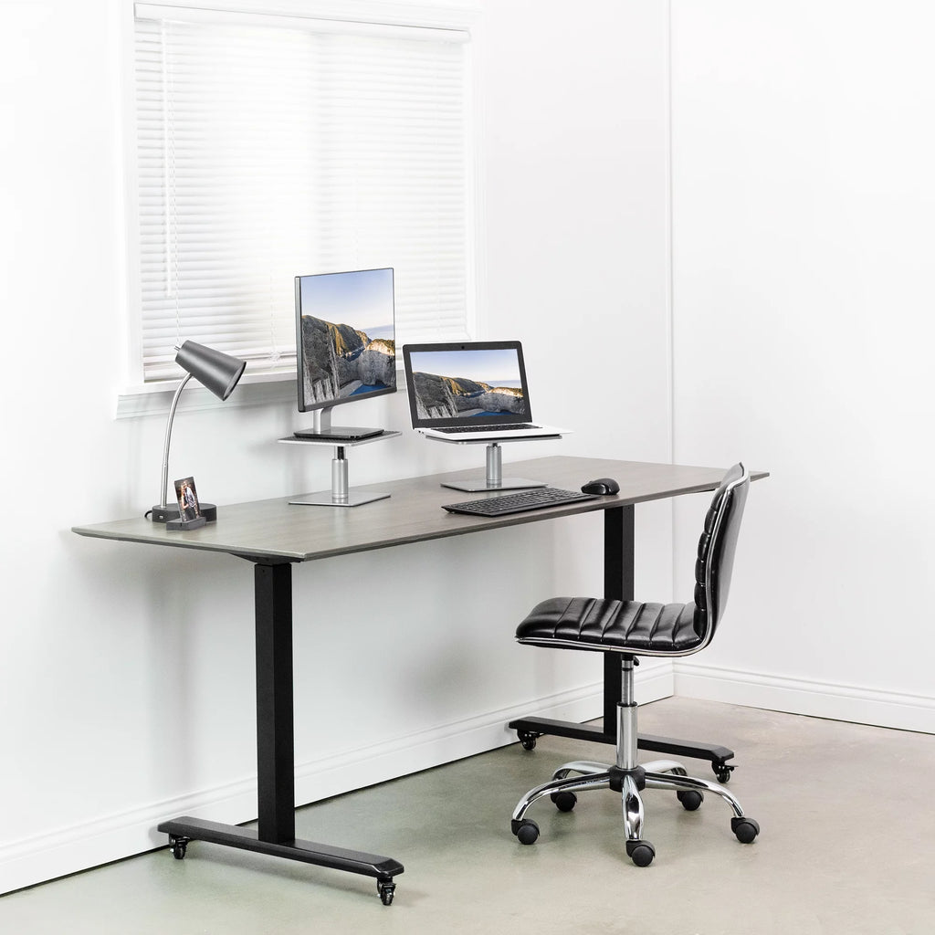 Adjustable Ergonomic Monitor and Laptop Riser Stand D982427