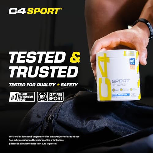 Cellucor C4 Sport Pre Workout Powder Watermelon, NSF Certified for Sport, 30 Servings P484457