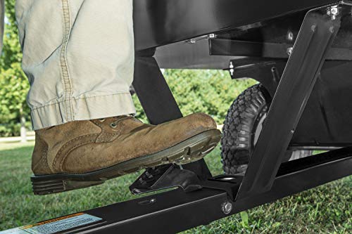 Agri-Fab 750-Pound Tow Behind Dump Cart, Black K180
