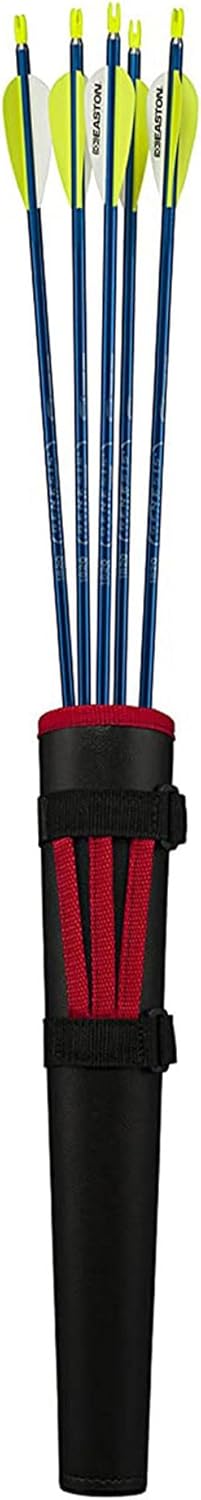 Genesis Archery Compound Bow Kit, Adjustable Draw Length & Weight, Left-Handed, Red O137209
