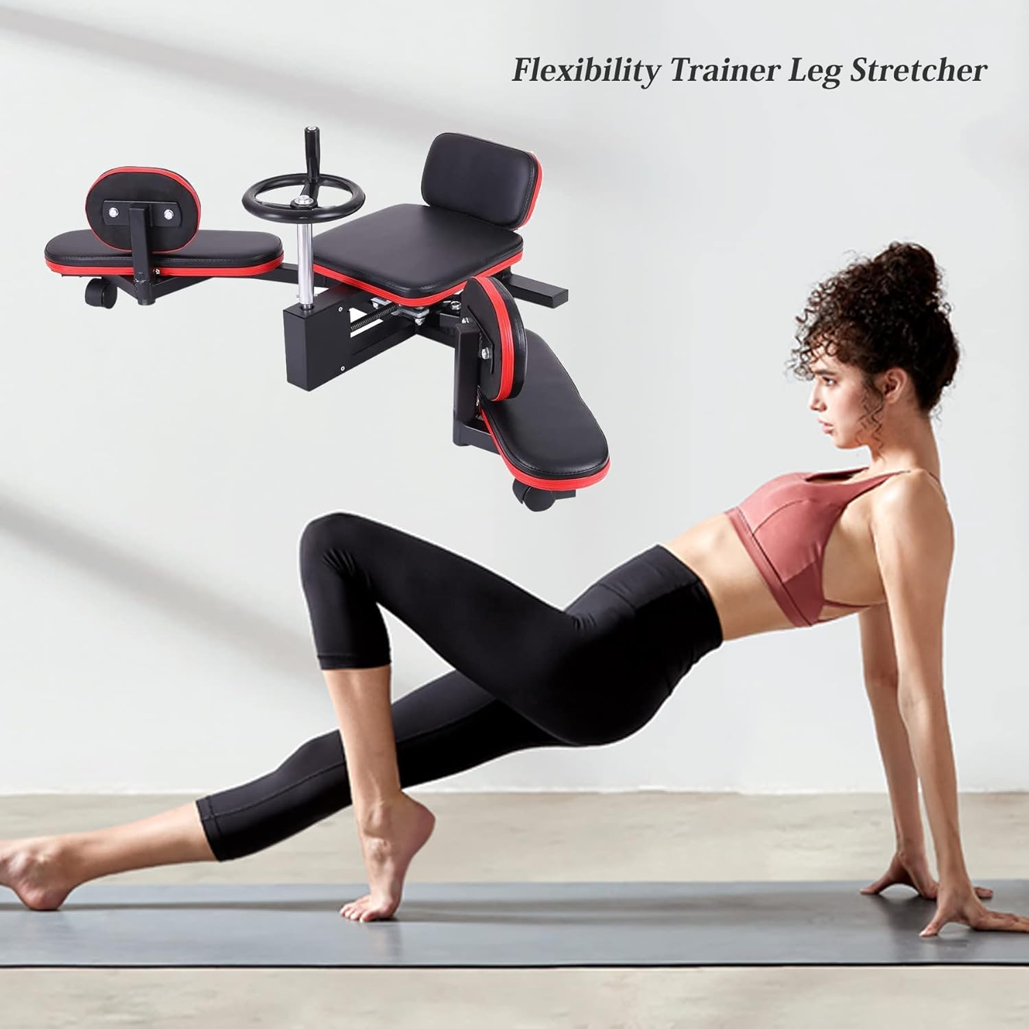 NArra Leg Stretcher Machine, Adjustable 330lbs Heavy Duty for Home Gym Yoga F2651