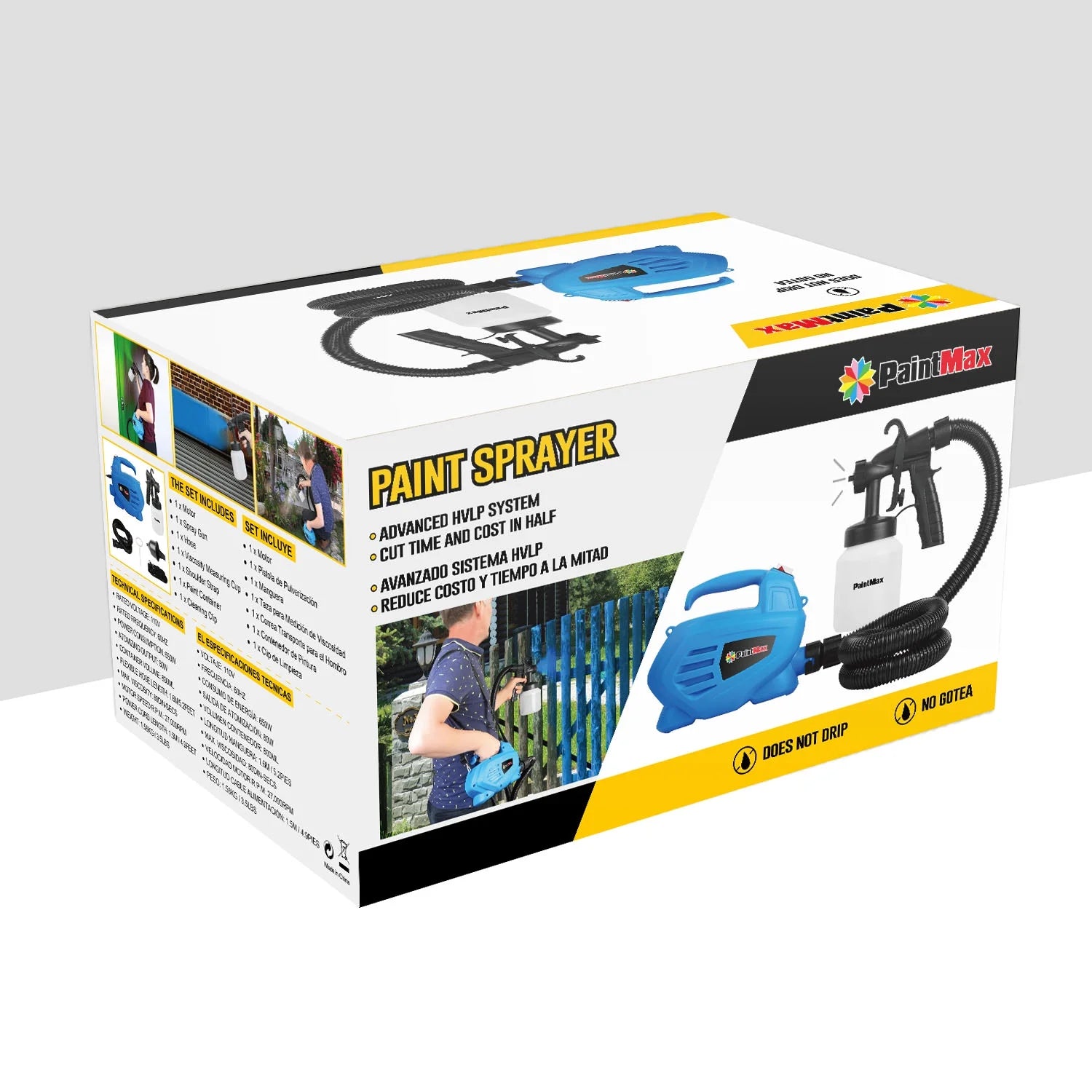 iMounTEK 800W Electric Paint Sprayer for Cabinets, Fence, Walls, Door E52110