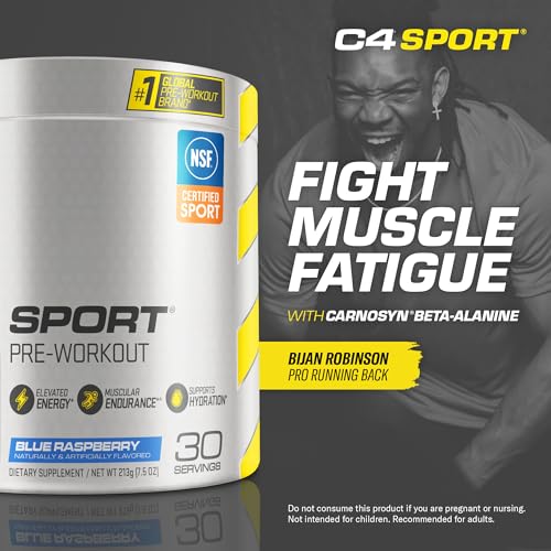 Cellucor C4 Sport Pre Workout Powder Watermelon, NSF Certified for Sport, 30 Servings P484457