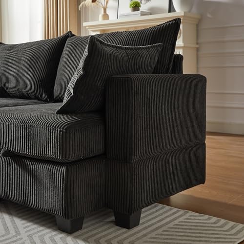 FANYE L/U-Shaped Modular Storage Sectional Sofa with 2 Pillows S72583