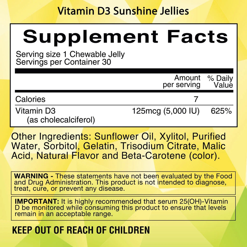 Journey Vitamin D3 Jellies by Bariatric Eating W922