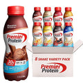 Premier Protein, Protein Shake, 8 Flavor Variety Pack, 30g Protein, 1g Sugar, 24 Vitamins & Minerals, Nutrients to Support Immune Health 11.5 Fl Oz (8 Pack)