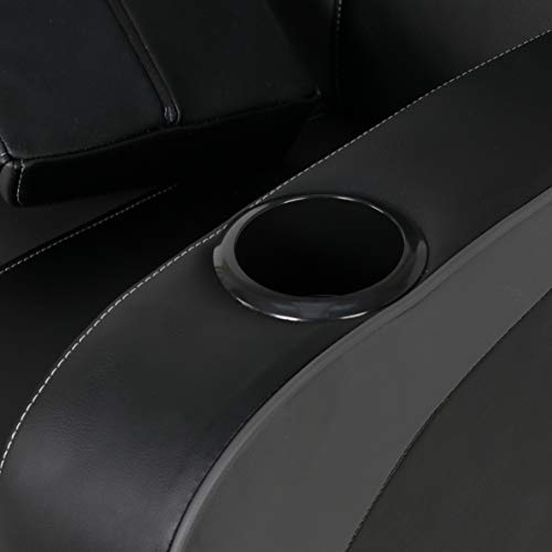X Rocker Gamma Recliner Gaming Chair with Bluetooth Audio and Footrest, Black L57269