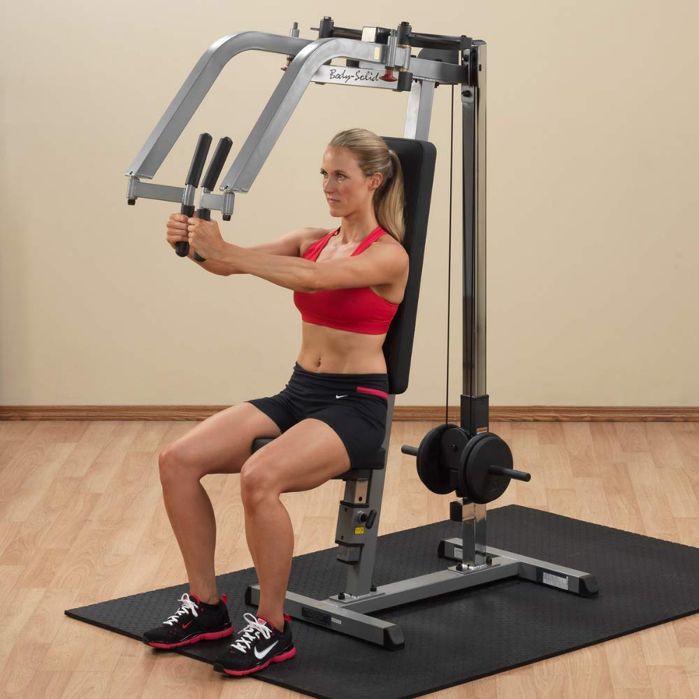 Body-Solid GPM65B Dual Function PEC Machine Plate Loaded W988